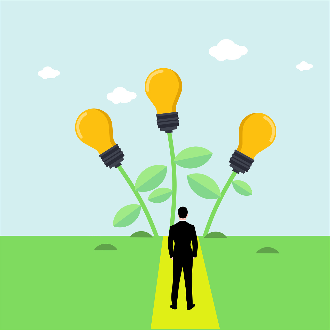 Creative teamwork exploring new career paths with AI